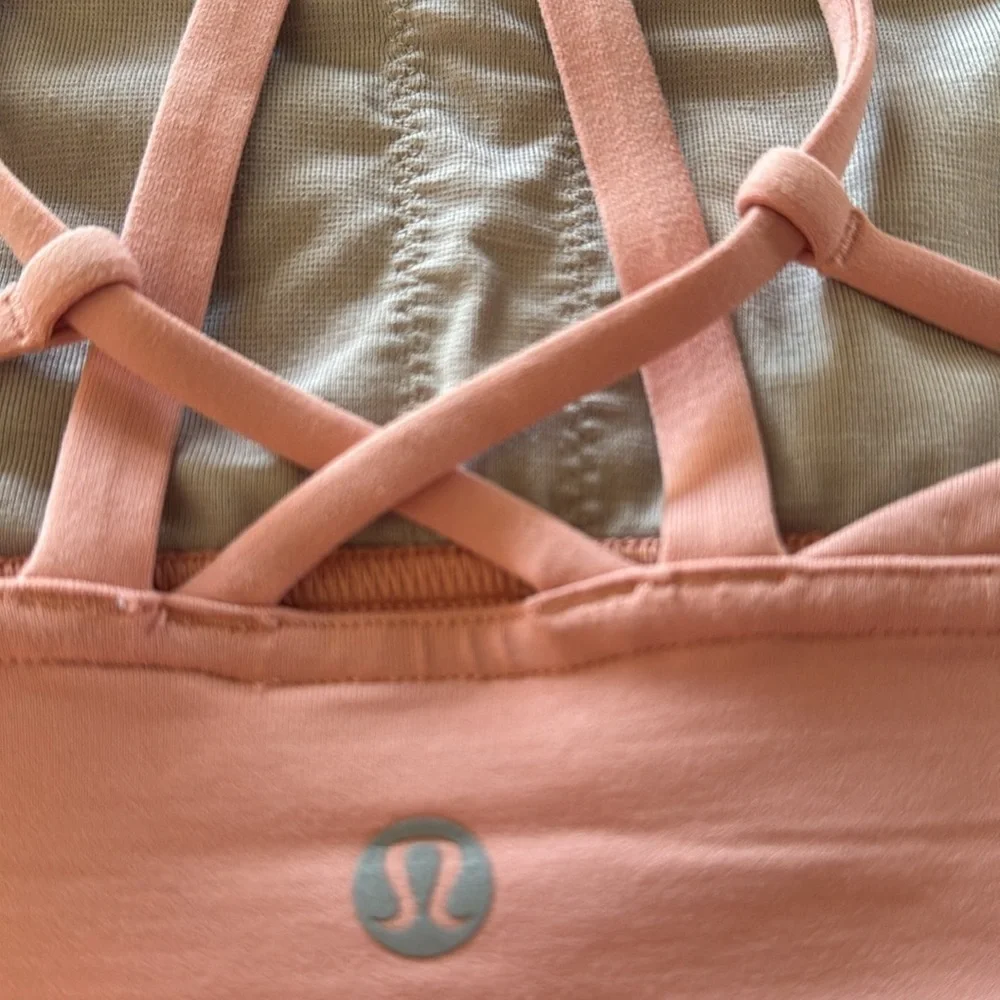 Lululemon Ride and Reflect Strappy Sports Bra size 6